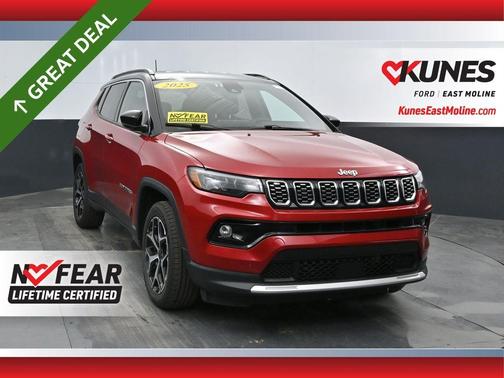 Red 2025 Jeep Compass Limited