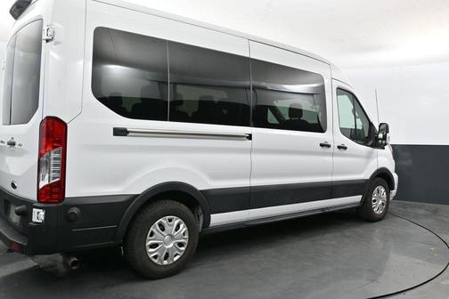 Oxford White 2024 Ford Transit-350 XLT
