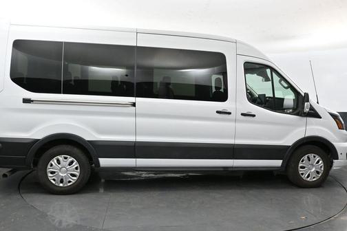 Oxford White 2024 Ford Transit-350 XLT