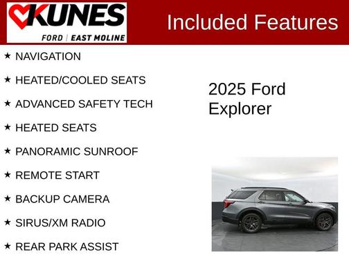 2025 Ford Explorer ST-Line