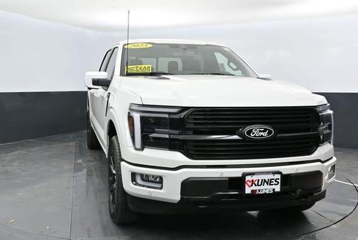 Star White 2025 Ford F-150 Platinum
