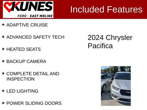 Silver Mist Clearcoat 2024 Chrysler Pacifica Touring-L