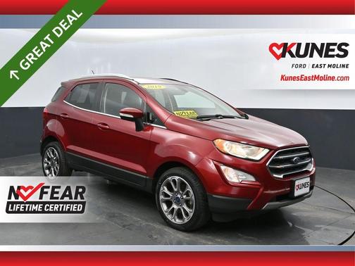 Ruby Red 2019 Ford EcoSport Titanium