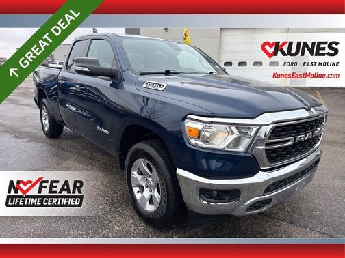 Patriot Blue Pearlcoat 2022 RAM 1500 Big Horn