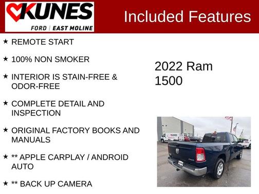 Patriot Blue Pearlcoat 2022 RAM 1500 Big Horn