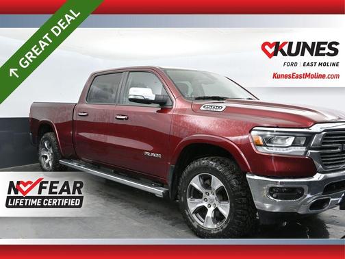 Delmonico Red Pearlcoat 2019 RAM 1500 Laramie