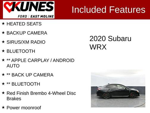 2020 Subaru WRX Premium