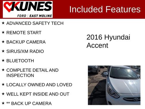 2016 Hyundai Accent SE