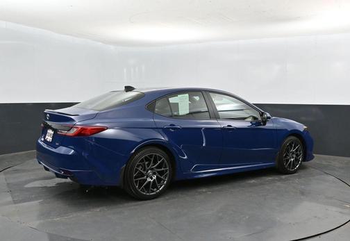 Blue 2025 Toyota Camry XSE