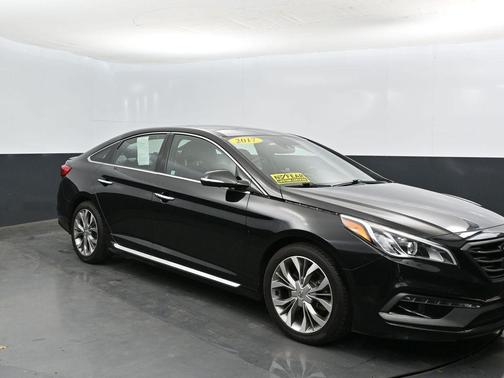 Phantom Black 2017 Hyundai SONATA Limited 2.0T