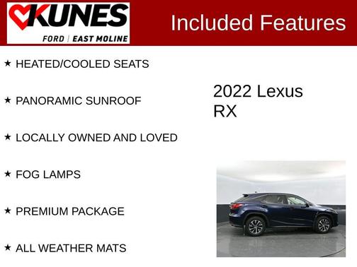Mica 2022 Lexus RX 350 Base