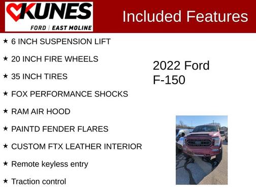 2022 Ford F-150 LIFTED FTX