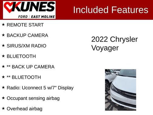2022 Chrysler Voyager LX