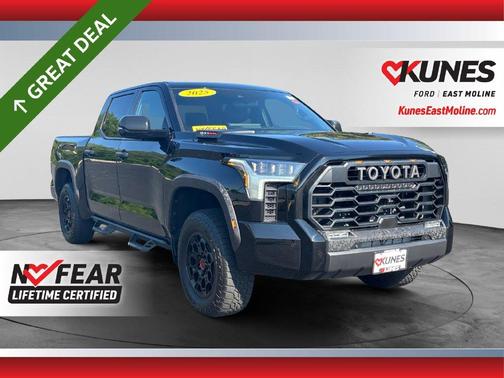 Midnight Black Metallic 2025 Toyota Tundra Hybrid TRD Pro