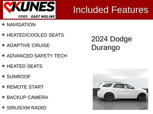 White Knuckle Clearcoat 2024 Dodge Durango R/T