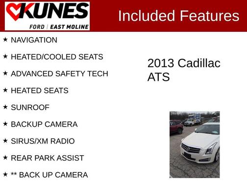 2013 Cadillac ATS 2.0L Turbo Premium