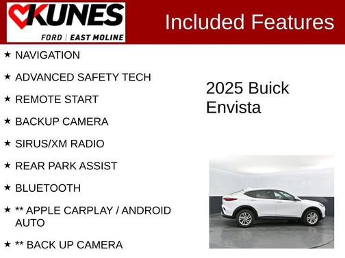 Summit White 2025 Buick Envista Preferred