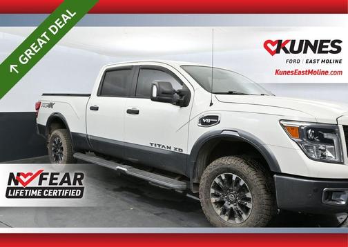 White 2017 Nissan Titan XD PRO-4X