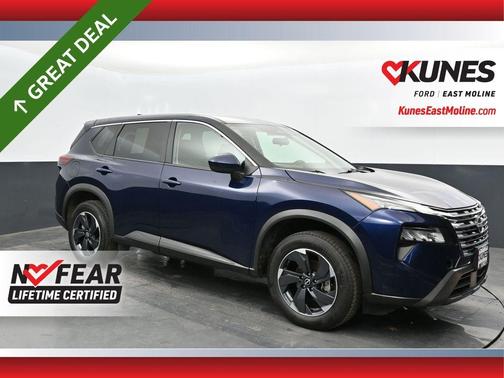 Deep Ocean Blue 2025 Nissan Rogue SV