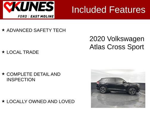 2020 Volkswagen Atlas Cross Sport 3.6L V6 SEL Premium R-Line