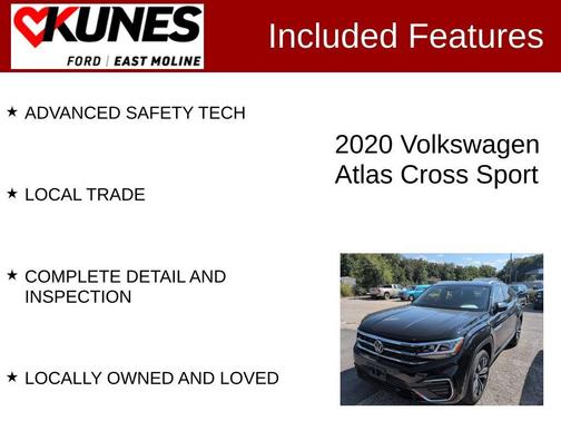 2020 Volkswagen Atlas Cross Sport 3.6L V6 SEL Premium R-Line