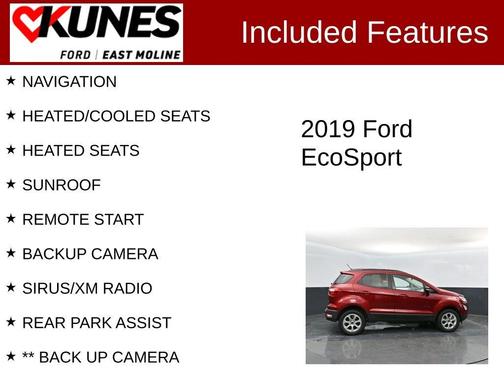 2019 Ford EcoSport SE