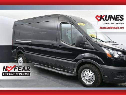 Agate Black Metallic 2026 Ford Transit-350 148 WB Medium Roof Cargo