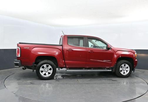 Red 2018 GMC Canyon SLE