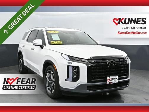 Hyper White 2025 Hyundai PALISADE SEL Premium