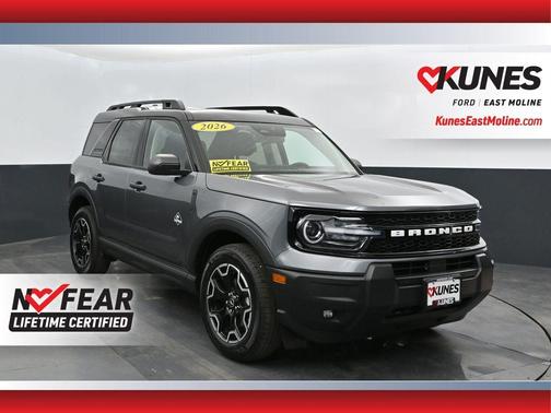 Carbonized Gray Metallic 2026 Ford Bronco Sport Outer Banks