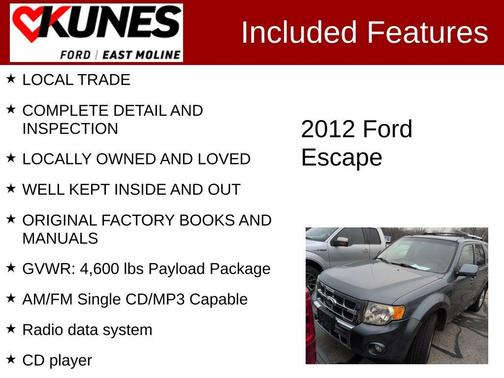 2012 Ford Escape Limited
