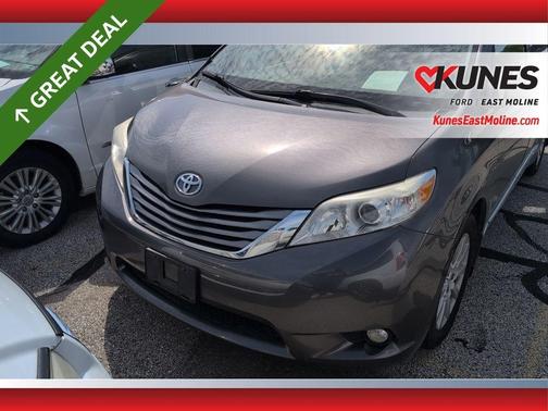 Predawn Gray Mica 2015 Toyota Sienna XLE