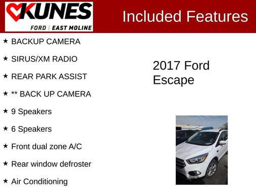 2017 Ford Escape SE