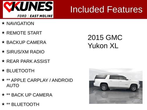 2015 GMC Yukon XL 1500 SLE