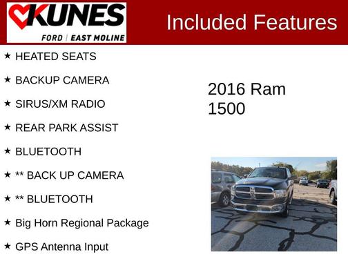 2016 RAM 1500 Big Horn