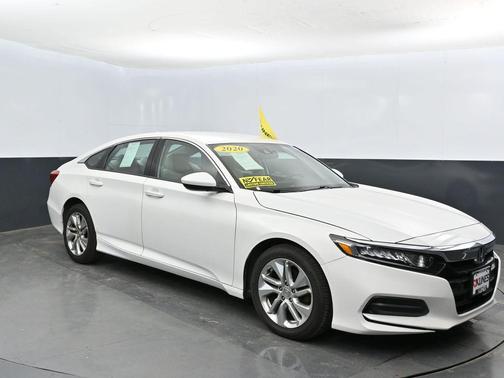 White 2020 Honda Accord LX 1.5T