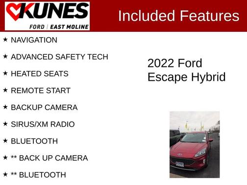 2022 Ford Escape SEL