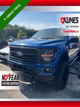 Atlas Blue Metallic 2025 Ford F-150 XLT