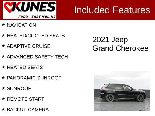 Diamond Black 2021 Jeep Grand Cherokee High Altitude