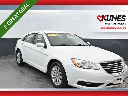 Bright White Clearcoat 2012 Chrysler 200 Touring