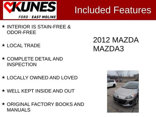 2012 Mazda Mazda3 i Touring