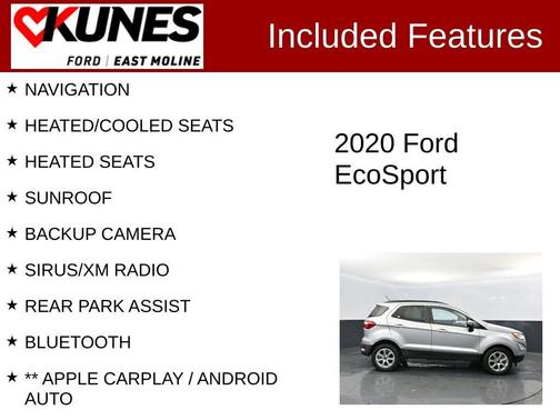 2020 Ford EcoSport SE