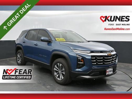Lakeshore Blue Metallic 2026 Chevrolet Equinox LT