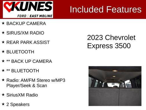 2023 Chevrolet Express 3500 LS