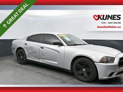 Bright Silver Clearcoat Metallic 2013 Dodge Charger Police
