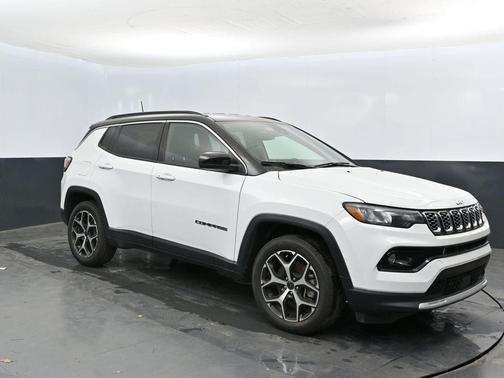 Bright White Clearcoat 2025 Jeep Compass Limited