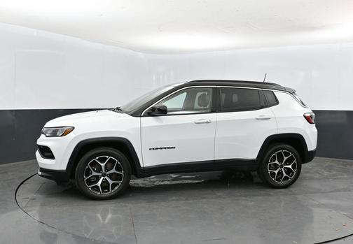 Bright White Clearcoat 2025 Jeep Compass Limited
