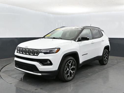 Bright White Clearcoat 2025 Jeep Compass Limited