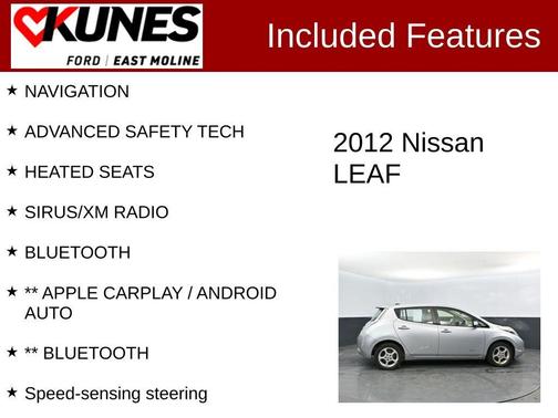 2012 Nissan Leaf SV