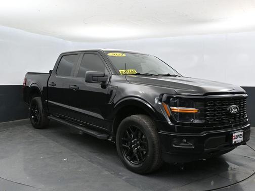 Black Metallic 2024 Ford F-150 STX